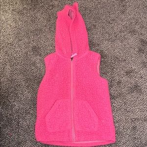 Pink Wool Vest
